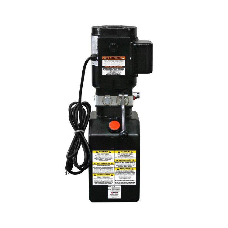 Hydraulic Lift Power Unit [E1.2B3F1, 1.5 HP, 1.6 Gallon Reservoir, 220V, 1-Phase]