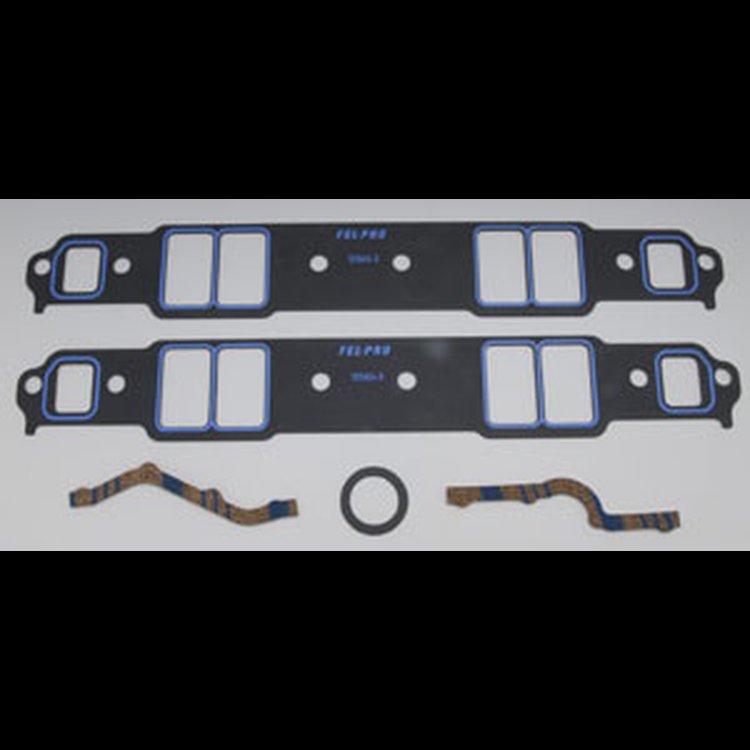 Steel Core Laminate Intake Manifold Gasket Set, 0.065 in. for 1955-1995 Chevy Small Block V8 Gen I Engines