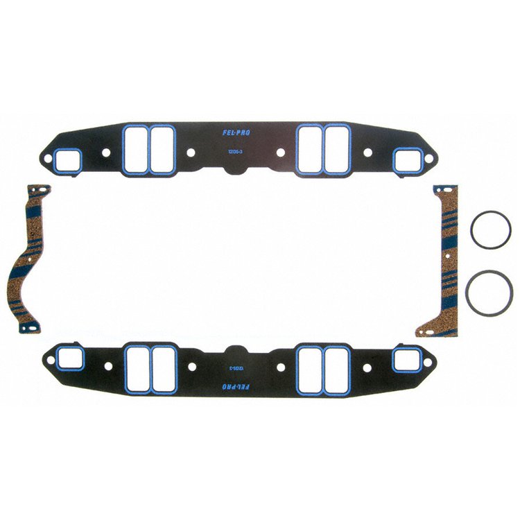 Steel Core Intake Manifold Gasket for 1968-1980 Chrysler, Dodge and Plymouth Small Block V8 318 LA, 340 and 360