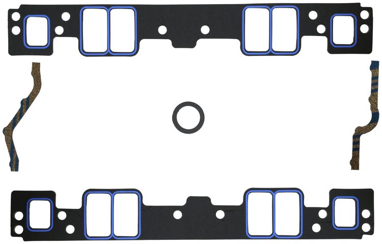 Printoseal Intake Manifold Gasket, 1.300 x 2.310 in. Port for Small Block Chevy 602 and 604 Crate Engines