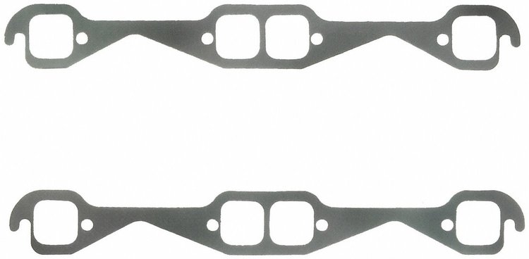 Small Block Chevy Exhaust Header Gasket Square, large race