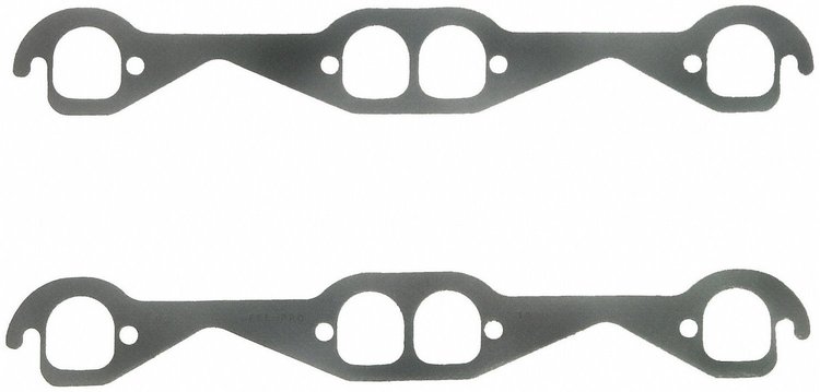 Small Block Chevy Exhaust Header Gasket D-port (Brodix Track 1)