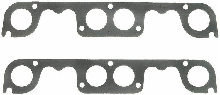 Small Block Chevy Exhaust Header Gasket Round (Brodix spread port)