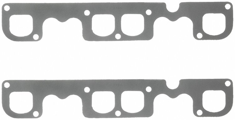 Small Block Chevy Exhaust Header Gasket Raised-D port (Brodix 12B, 2000)