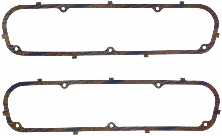 Cork-Rubber Blue Stripe Valve Cover Gasket Set, 3/16 in. for 1964-1991 Chrysler, Dodge and Plymouth 273, 318, 340 and 360 LA V8
