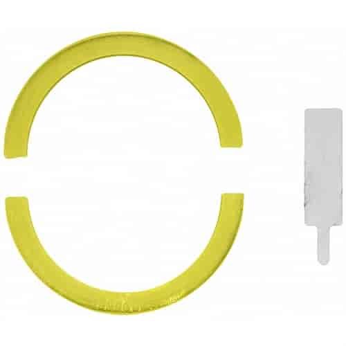 Rear Main Seal Gasket, 2-Piece for 1968-1989 Chevy Small Block Gen I Marine Engine 305 ci and 350 ci Reverse-Rotation V8