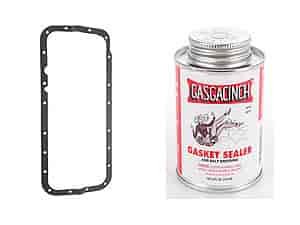 H/P Oil Pan Gasket Kit Rubber-coated 1-piece