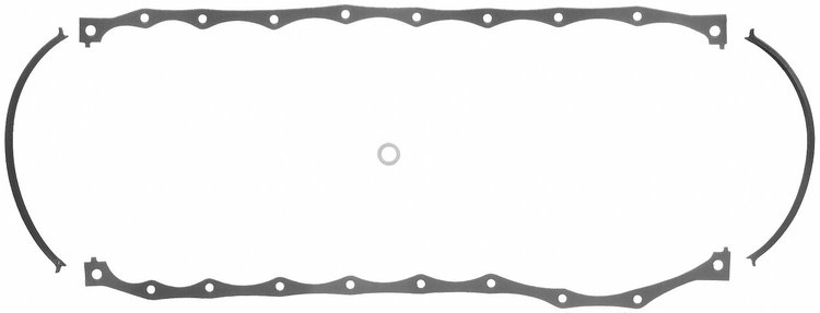 H/P Oil Pan Gasket Rubber-coated multipiece