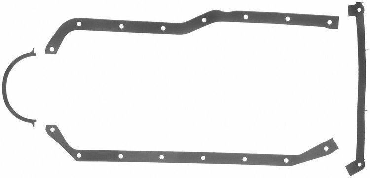 H/P Oil Pan Gasket Rubber-coated multipiece