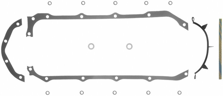 H/P Oil Pan Gasket Rubber-coated multipiece