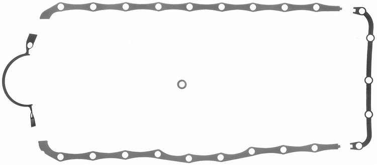 H/P Oil Pan Gasket Rubber-coated multipiece