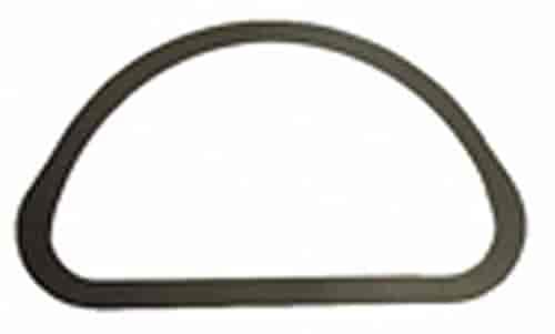 Air Cleaner Gasket, D-Shape Fits Holley 2bbl.