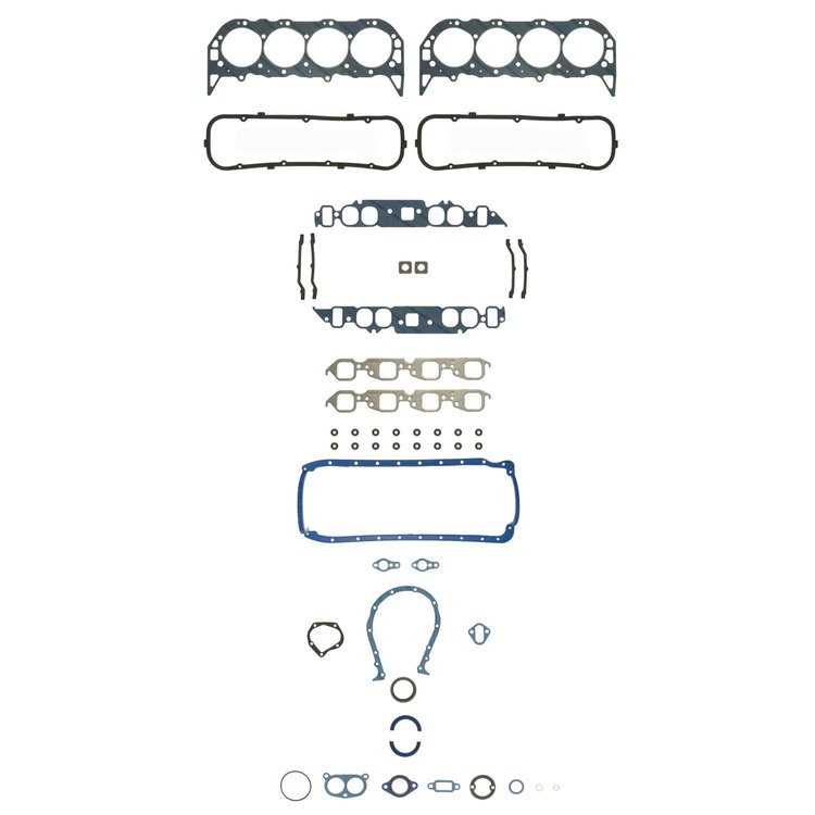 Full Engine Gasket Set for 1965-1979 Chevy and GM Big Block V8 396, 402, 427, 454 ci Engines