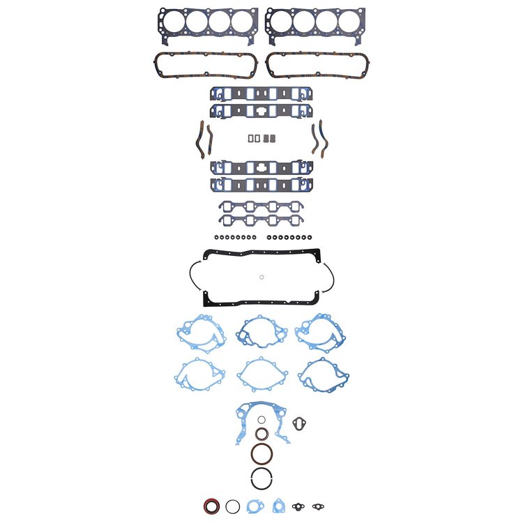 260-1082 Engine Kit Gasket Set Fits Select Ford, Lincoln, Mercury Models with Small Block Ford Engines
