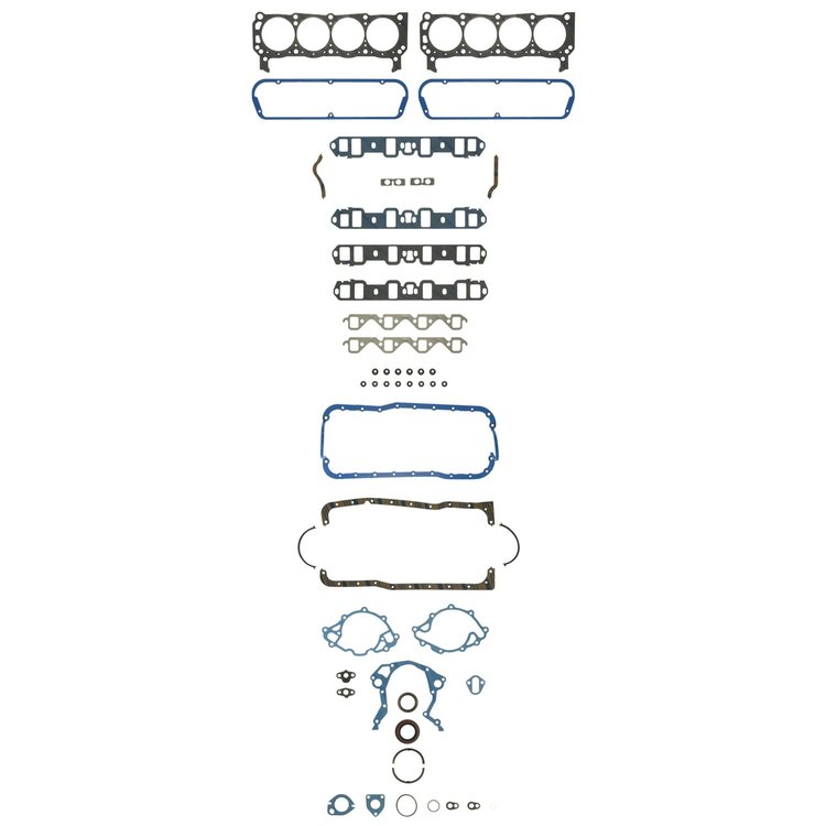 260-1125T Full Gasket Set for 1962-1983 Ford/Lincoln/Mercury Cars and Light Trucks - 4.3L, 4.7L, 5.0L, V8 Engines