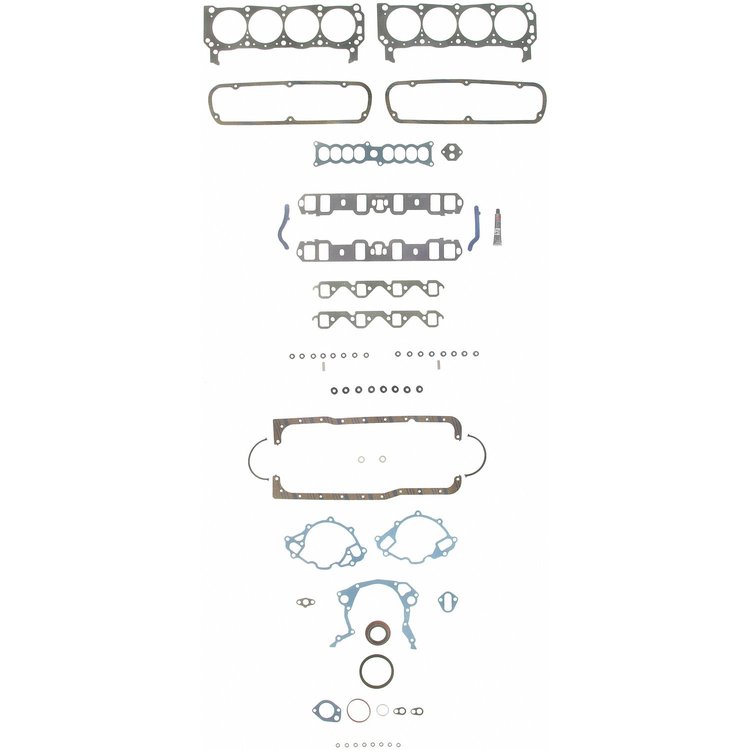 260-1445 Full Gasket Set for 1985-1990 Ford/Lincoln/Mercury Cars - 5.0L V8 302cid Engines
