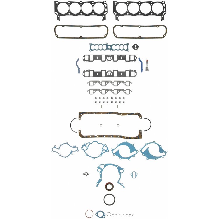 OE-Spec Engine Gasket Set for 1991-1995 Ford, Lincoln, and Mercury 5.0L V8 Vehicles