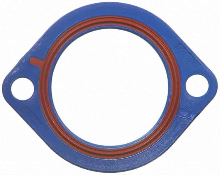 WATER OUTLET GASKET; 1974-1971 DET V8 351CI 5.8L Cleveland; 1974-1970 FO V8 351CI 5.8L Cleveland; 19