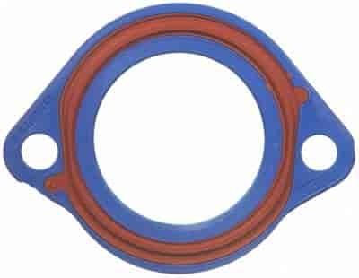WATER OUTLET GASKET; 1988-1983 FOT L/D L4 122CI 2.0L SOHC; 1994-1984 FO L4 140CI 2.3L OHV HSC; 1993-