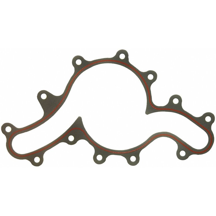 WATER PUMP GASKET; 2001-1990 FOT L/D V6 244CI 4.0L OHV; 2000-1991 MZT L/D V6 244CI 4.0L OHV; 2004-19