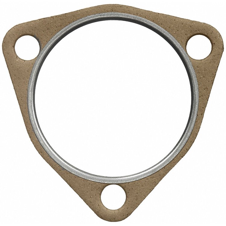 Composite Triangular Exhaust Flange Gasket, 0.060 in. Thick, 2.437 in. ID, 3-Bolt