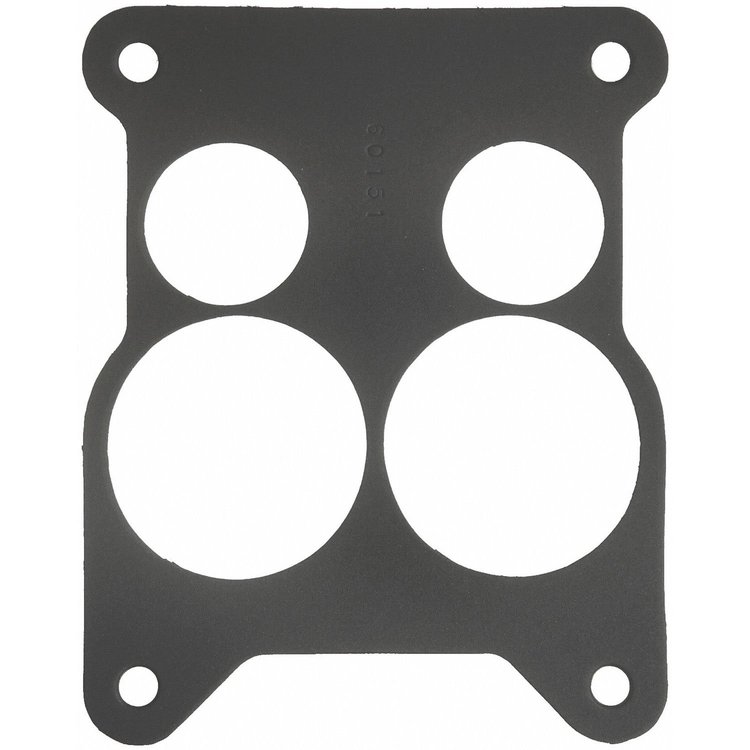 CARBURETOR MOUNT GASKET; 1966 GM L6 230CI 3.8L SOHC Pontiac; 1980-1978 GM V6 231CI 3.8L Turbo; 1974-