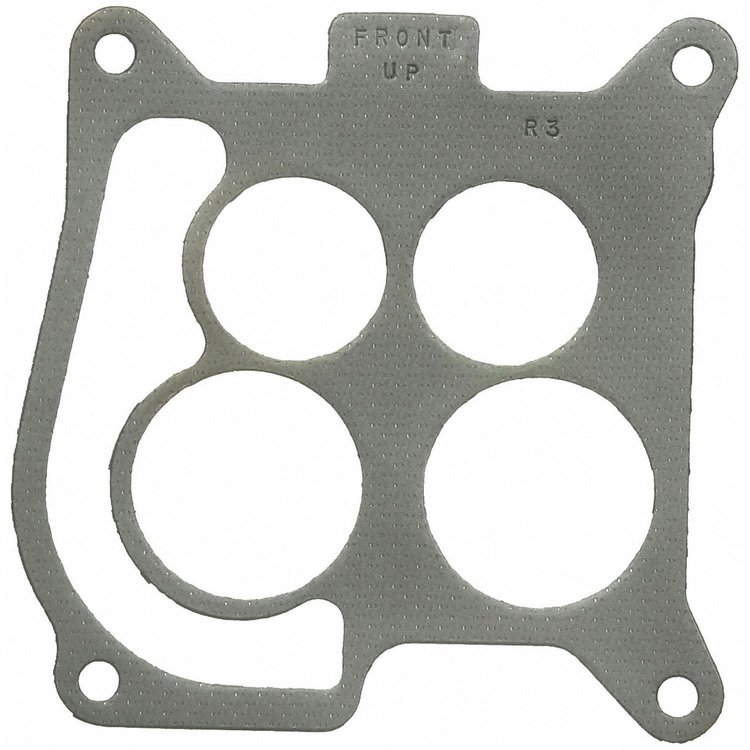 CARBURETOR MOUNT GASKET; 1974-1973 DET V8 351CI 5.8L Cleveland; 1974-1973 FO V8 351CI 5.8L Cleveland