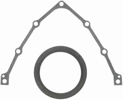 REAR MAIN SEAL SET; 1987-1983 FOT L/D V8 420CI 6.9L Diesel; 1987-1983 IH H/D V8 420CI 6.9L Diesel; 1