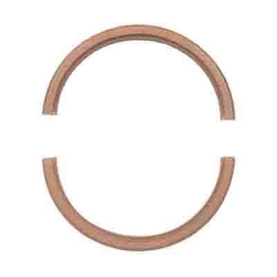 Rubber 2-piece Rear Main Seal Gasket for 1982-1991 Chevy and GMC 6.2L Diesel Trucks, SUVs, Vans, and Step Vans