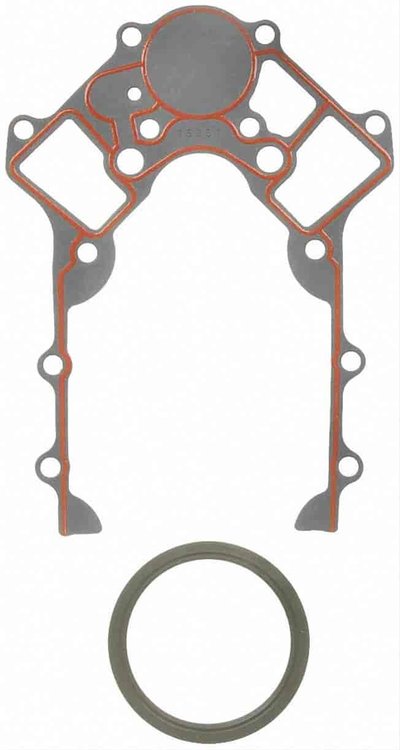 Rubber 1-Piece Rear Main Seal Gasket for 1995-2003 Buick, Chevy, Oldsmobile and Pontiac Vehicles