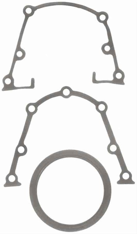 REAR MAIN SEAL SET; 1996-1992 CHR L4 1834cc 1.8L SOHC 16 Valve; 1996-1992 MI L4 1834cc 1.8L SOHC 16