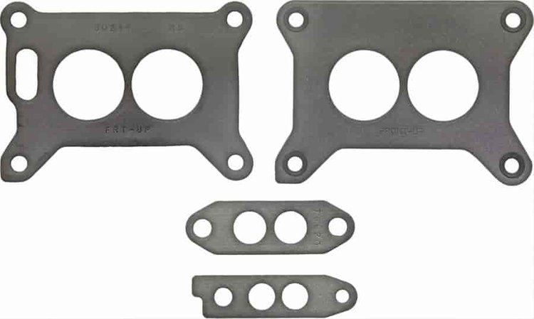CARBURETOR MOUNT GASKET; 1976-1975 FO V8 302CI 5.0L Bore 4.0000; 1982-1977 FO V8 302CI 5.0L Bore 4.0