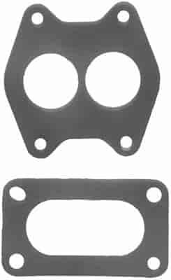CARBURETOR MOUNT GASKET; 1987-1981 CHR L4 135CI 2.2L SOHC; 1987-1982 DT L/D L4 135CI 2.2L SOHC; 1983