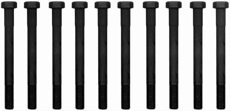HEAD BOLT SET; 1985-1978 CHR L4 2555cc 2.6L SOHC 8 Valve; 1989-1979 DT L/D L4 2555cc 2.6L SOHC 8 Val