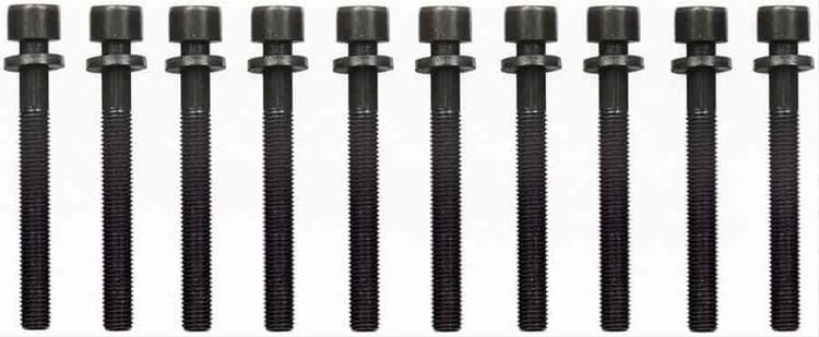HEAD BOLT SET; 1987-1984 AUD L4 1780cc 1.8L SOHC 8 Valve; 1993-1983 VW L4 1780cc 1.8L SOHC 8 Valve;