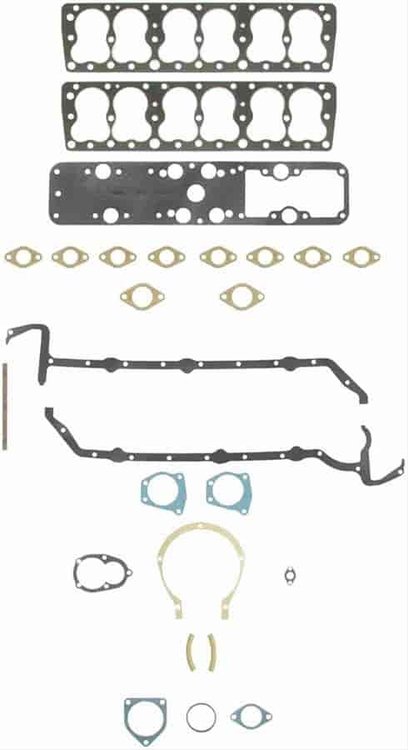 FULL SET; 1939-1936 FO V12 267.3CI 4.4L L-Head; 1941-1940 FO V12 292CI 4.8L L-Head; 1948-1946 FO V12
