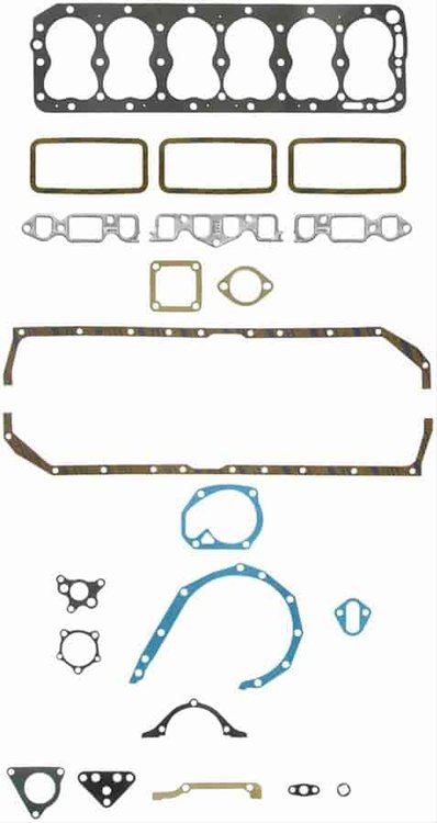FULL SET; 1951-1947 FO L6 226CI 3.7L L-Head; 1952-1947 FOI L6 226CI 3.7L L-Head; 1951-1947 FOT L/D L
