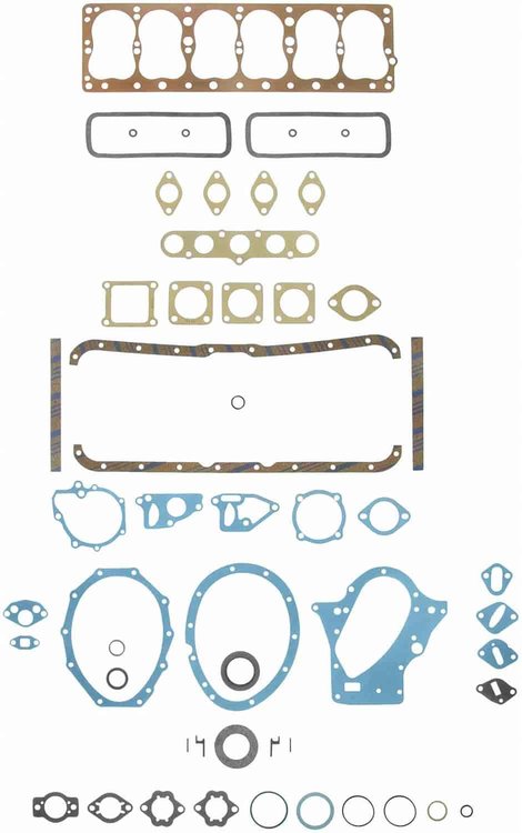 FULL SET; 1959-1951 CHR L6 230CI 3.8L L-Head; 1959-1956 CHI L6 251.6CI 4.1L L-Head; 1968-1960 CHI L6