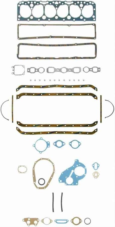 FULL SET; 1962-1955 GM L6 261CI 4.3L Chevrolet; 1962-1954 GMT L/D L6 261CI 4.3L Chevrolet; 1962-1954