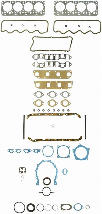 FULL SET; 1956-1955 CHI V8 270CI 4.4L Dodge/Plymouth; 1956 CHR V8 270CI 4.4L Dodge/Plymouth; 1956-19