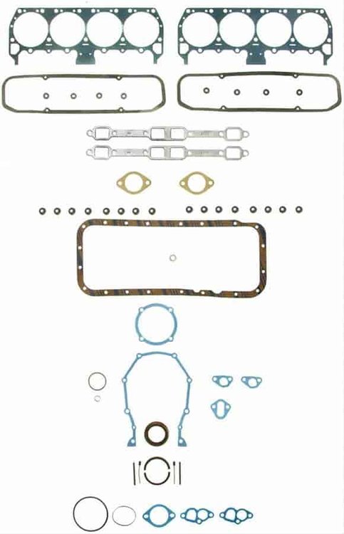 FULL SET; 1958 CHR V8 350CI 5.7L; 1963-1958 CHR V8 361CI 5.9L; 1963-1959 CHR V8 383CI 6.3L; 1963 DT