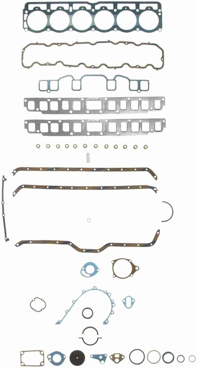 FULL SET; 1970-1965 AMC L6 199CI 3.3L OHV; 1979-1964 AMC L6 232CI 3.8L OHV; 1978-1972 AMG L/D L6 232