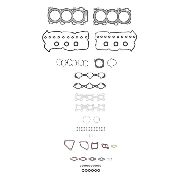 HEAD SET 2001-2000 NIS V6 3.0L DOHC VQ30DE
