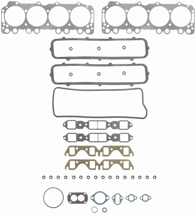 HEAD SET; 1961-1957 GM V8 364CI 6.0L Buick; 1965 GM V8 400CI 6.6L Bore 4.1875 Buick; 1966 GM V8 400C