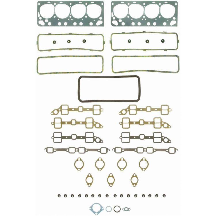 HEAD SET; 1955-1954 FOI V8 239CI 3.9L OHV; 1955-1954 FOT L/D V8 239CI 3.9L OHV; 1955-1954 FOT M/D V8