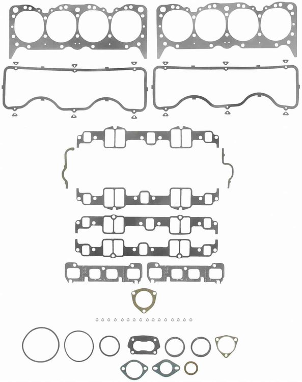 HEAD SET; 1961-1958 GM V8 348CI 5.7L Chevrolet; 1965-1958 GMT H/D V8 348CI 5.7L Chevrolet; 1965-1958