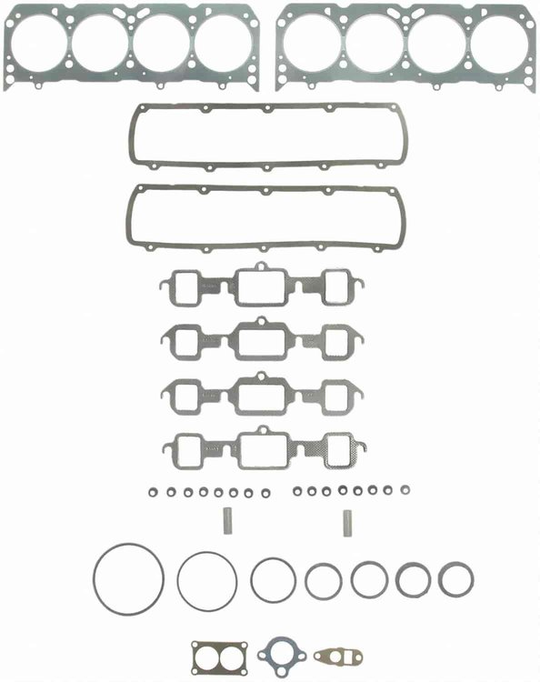 HEAD SET; 1967-1964 GM V8 330CI 5.4L Oldsmobile; 1974-1968 GM V8 350CI 5.7L Oldsmobile; 1976-1975 GM