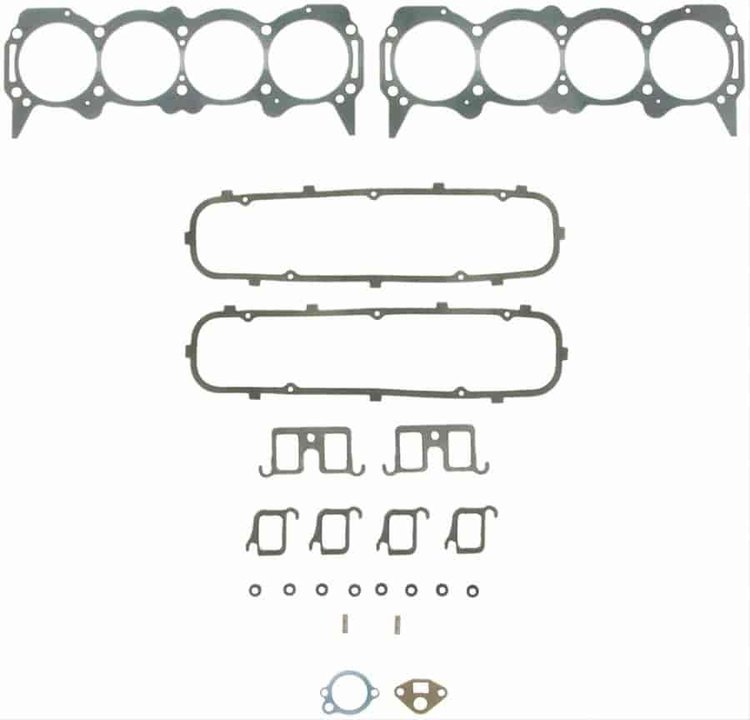 HEAD SET; 1967 GM V8 400CI 6.6L Bore 4.0400 Buick; 1968 GM V8 400CI 6.6L Bore 4.0400 Buick; 1969 GM
