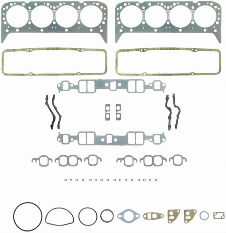 HEAD SET; 1976-1975 GM V8 262CI 4.3L Chevrolet; 1980-1977 CKR V8 305CI 5.0L Chevrolet; 1980 EXC V8 3