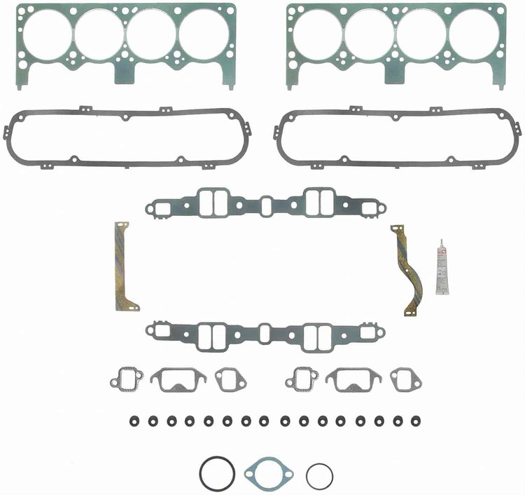 HEAD SET CAS V8 273CI 4.5L 1965-1964 CHR V8 273CI 4.5L 1965-1964 DT L/D V8 273CI 4.5L